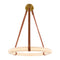 White Circular Pendant Lamp | Kuda Home Annilo -  www.oroa.com