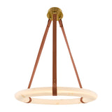 White Circular Pendant Lamp | Kuda Home Annilo -  www.oroa.com