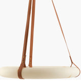 White Circular Pendant Lamp | Kuda Home Annilo -  www.oroa.com