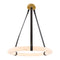 White Circular Pendant Lamp | Kuda Home Annilo -  www.oroa.com