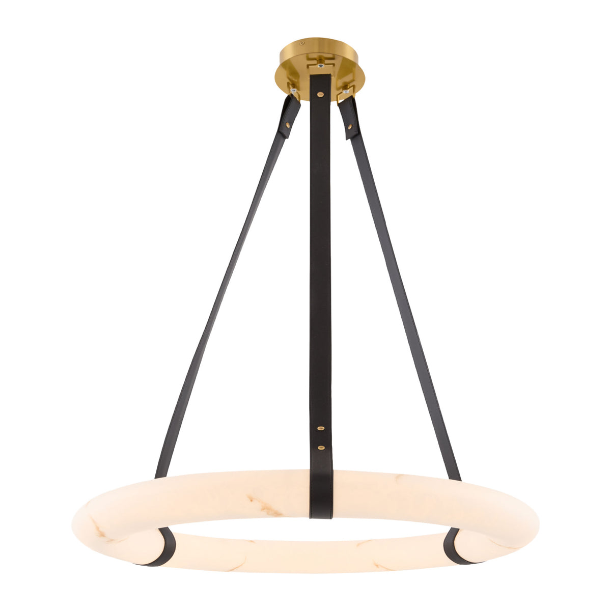 White Circular Pendant Lamp | Kuda Home Annilo -  www.oroa.com