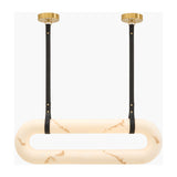 White Elongated Linear Pendant Lamp | Kuda Home Annilo -www.oroa.com