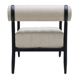Modern European furniture - Black Aluminum Outdoor Accent Chair - www.oroa.com