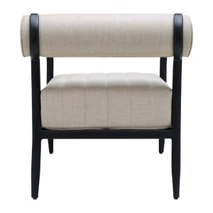   Black Aluminum Outdoor Accent Chair | Oroa.com