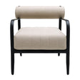 Modern European furniture - Black Aluminum Outdoor Accent Chair - www.oroa.com