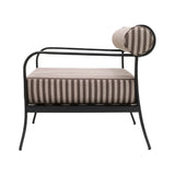 Modern European furniture - Black Aluminum Outdoor Accent Chair - www.oroa.com