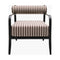 Modern European furniture - Black Aluminum Outdoor Accent Chair - www.oroa.com