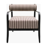 Modern European furniture - Black Aluminum Outdoor Accent Chair - www.oroa.com