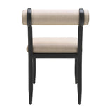 Modern European furniture - Black Aluminum Outdoor Dining Chairs (2) - www.oroa.com