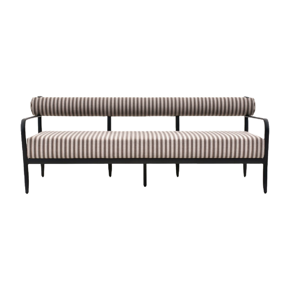   Modern European furniture - Black Aluminum Outdoor Sofa - www.oroa.com | Oroa.com