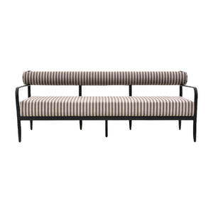   Modern European furniture - Black Aluminum Outdoor Sofa - www.oroa.com | Oroa.com