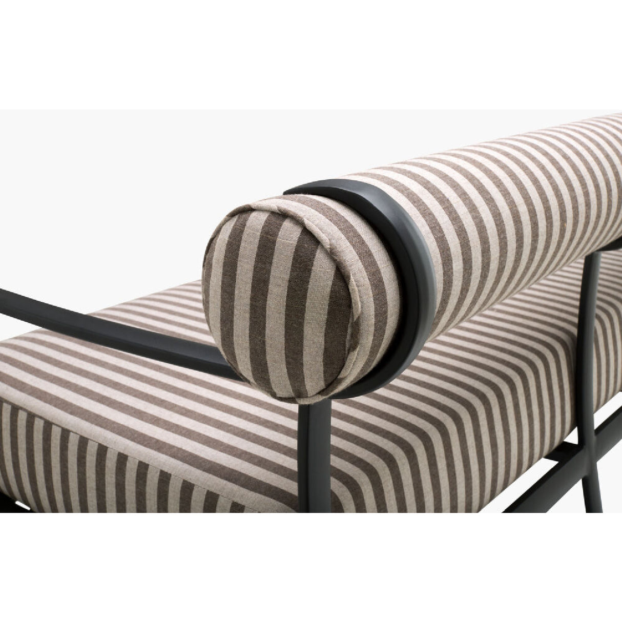   Modern European furniture - Black Aluminum Outdoor Sofa - www.oroa.com | Oroa.com