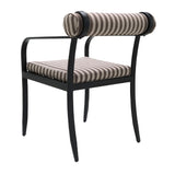 Modern European furniture - Black Aluminum Outdoor Dining Chair - www.oroa.com