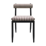 Modern European furniture - Black Aluminum Outdoor Dining Chairs (2) - www.oroa.com