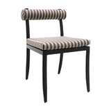 Modern European furniture - Black Aluminum Outdoor Dining Chairs (2) - www.oroa.com