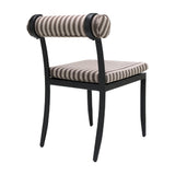 Modern European furniture - Black Aluminum Outdoor Dining Chairs (2) - www.oroa.com