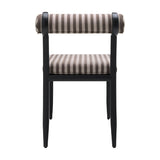Modern European furniture - Black Aluminum Outdoor Dining Chairs (2) - www.oroa.com