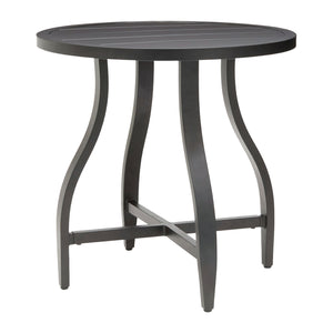   Modern European furniture - Black Aluminum Outdoor End Table - www.oroa.com | Oroa.com
