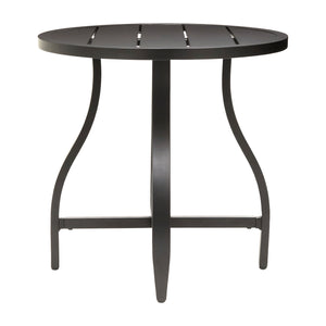   Modern European furniture - Black Aluminum Outdoor End Table - www.oroa.com | Oroa.com