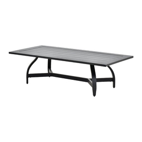 Modern European furniture - Black Aluminum Outdoor Coffee Table - www.oroa.com