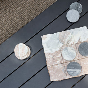   Black Aluminum Outdoor Coffee Table | Oroa.com
