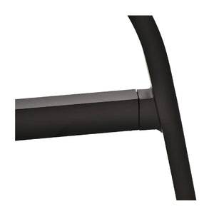   Modern European furniture - Black Aluminum Outdoor Dining Table - www.oroa.com | Oroa.com