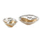 Modern European furniture - Antiqued Aluminum Decorative Bowls (2) - www.oroa.com