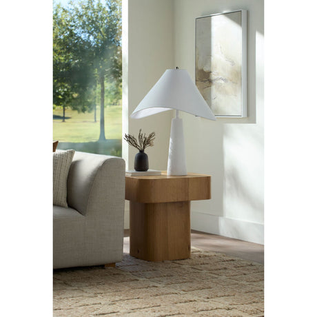 Modern European furniture - Cotton Shade Accent Table Lamp - www.oroa.com