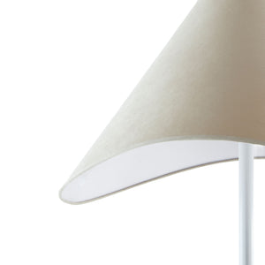   Cotton Shade Accent Floor Lamp | Oroa.com