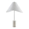 Modern European furniture - Marble Base Cotton Table Lamp - www.oroa.com