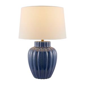   Blue Ceramic Accent Table Lamp | Oroa.com
