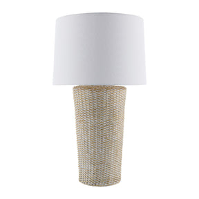 Modern European furniture - Rattan Woven Accent Table Lamp - www.oroa.com