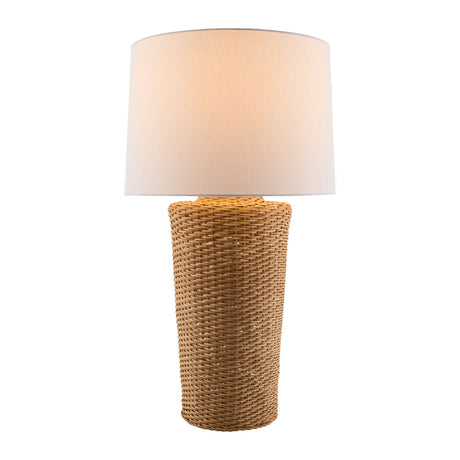 Modern European furniture - Rattan Woven Accent Table Lamp - www.oroa.com