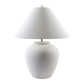 Modern European furniture - Cream Ceramic Accent Table Lamp - www.oroa.com