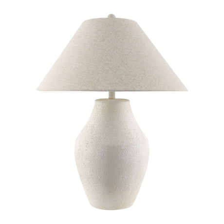 Modern European furniture - Textured Ceramic Accent Table Lamp - www.oroa.com
