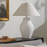 Modern European furniture - Textured Ceramic Accent Table Lamp - www.oroa.com