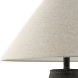 Modern European furniture - Textured Ceramic Accent Table Lamp - www.oroa.com