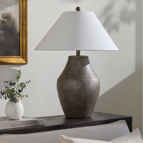 Modern European furniture - Ceramic Base Accent Table Lamp - www.oroa.com