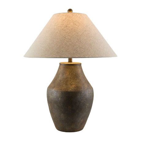 Modern European furniture - Textured Ceramic Accent Table Lamp - www.oroa.com