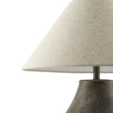 Modern European furniture - Textured Ceramic Accent Table Lamp - www.oroa.com