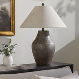 Modern European furniture - Textured Ceramic Accent Table Lamp - www.oroa.com