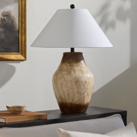 Modern European furniture - Ceramic Base Accent Table Lamp - www.oroa.com