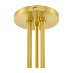   Electroplated Black 3-Light Chandelier | Oroa.com