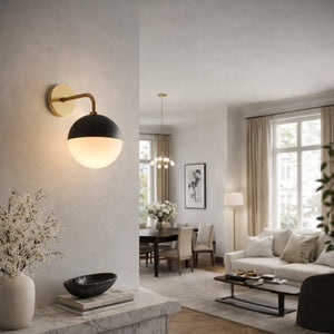  Electroplated Black Wall Lamp | Oroa.com