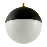 Modern European furniture - Electroplated Black Wall Lamp - www.oroa.com