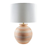 Modern European furniture - Painted Round Base Table Lamp - www.oroa.com