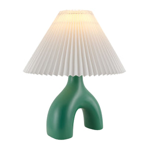   Ceramic White Linen Table Lamp | Oroa.com