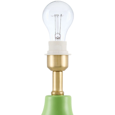 Modern European furniture - Ceramic White Linen Table Lamp - www.oroa.com
