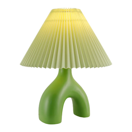 Modern European furniture - Ceramic Cream Linen Table Lamp - www.oroa.com