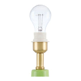 Modern European furniture - Ceramic Cream Linen Table Lamp - www.oroa.com